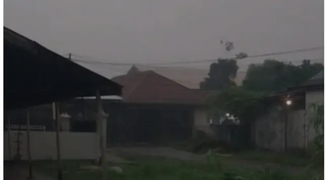 Hujan yang Ditunggu Warga Palangka Raya Akhirnya Datang