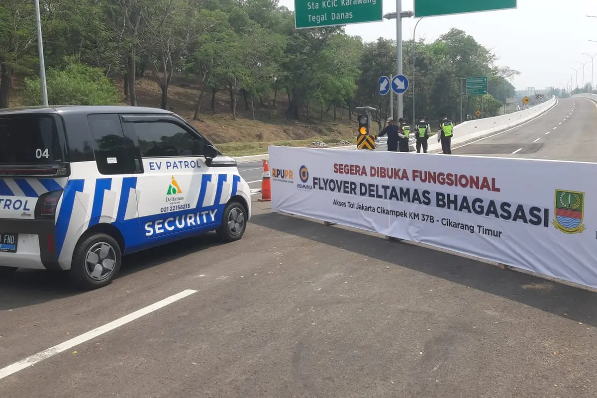 Flyover Deltamas resmi dibuka pada Senin, 19 Agustus 2024,
