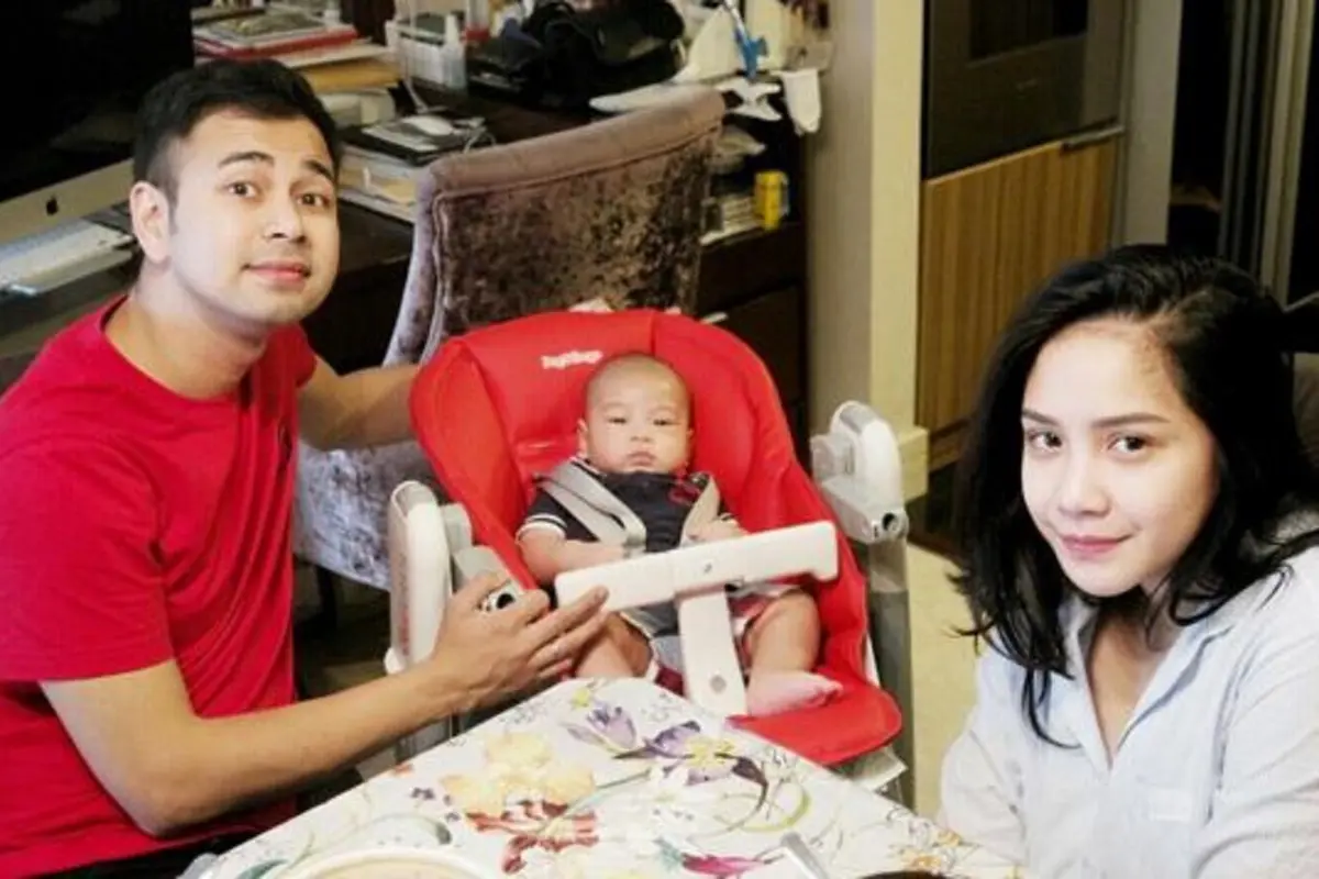 Raffi Ahmad, Rafathar Malik Ahmad, Nagita Slavina