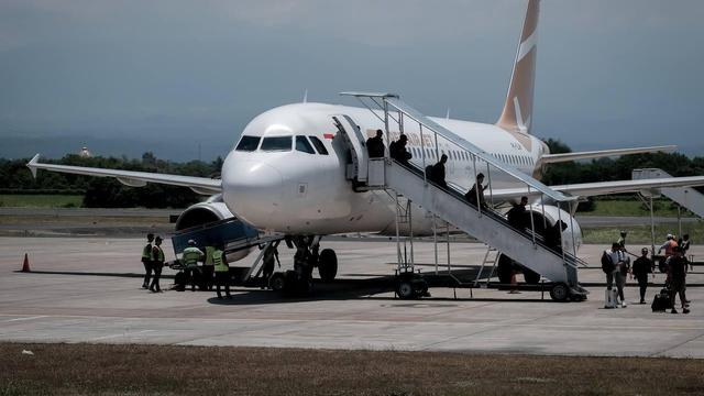 Ilustrasi pesawat Super Air Jet