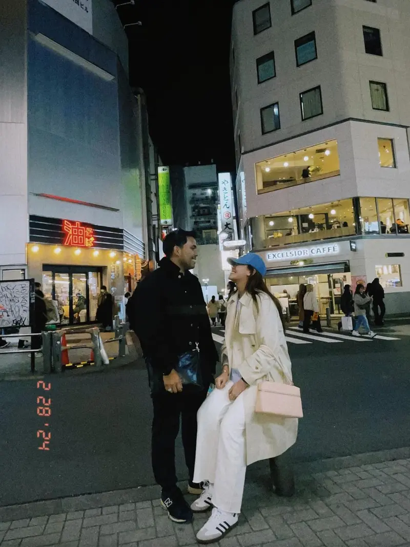 Potret Mesra Aaliyah Massaid Bareng Thariq Halilintar saat Liburan ke Jepang