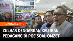 Memantau nasib pedagang kecil yang terdampak persaingan dengan platform social e-commerce, Menteri Perdagangan mengunjungi Pusat Grosir Cililitan, Jakarta Timur. Di PGC, Zulhas sekaligus melakukan inspeksi mendadak terkait peredaran barang impor.