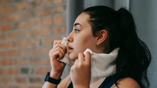 Ilustrasi keringat dingin