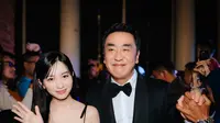 Artis Korea Selatan yang hadir di Gala Premiere film 2nd Miracle In Cell No. 7 ada Ryu Seung-Ryong dan Kal So-Won, memeriahkan acara yang digelar Falcon Pictures. (Dok. IST)