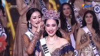 Puteri Indonesia 2022 Laksmi Shari De Neefe Suardana dari Bali.&nbsp; foto: vidio.com