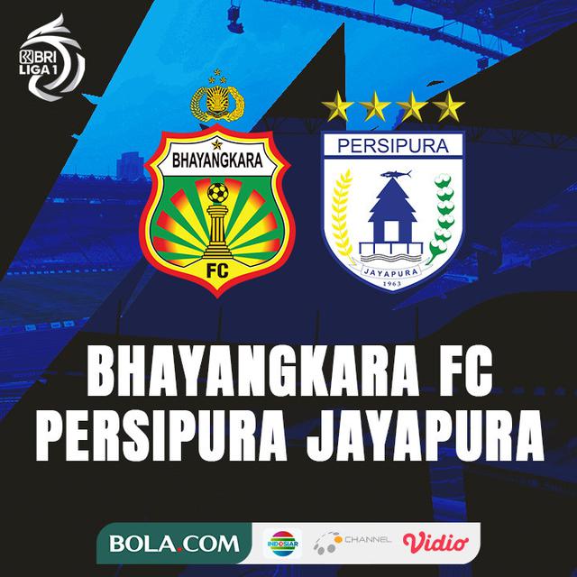 BRI Liga 1 - Bhayangkara FC Vs Persipura Jayapura