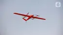 Peserta menerbangkan drone saat lomba drone KASAU CUP KASAU CUP 2020 di Lapangan Wisma Aldiron, Jakarta, Sabtu (12/9/2020). Lomba yang diselengarakan oleh TNI AU World Airsport Federation Federasi Aero Sport Indonesia memperebutkan piala Kasau Cup 2020 dengan lima kategori. (merdeka.com/Imam Buhori)