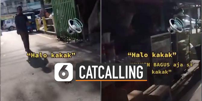 VIDEO: Wanita Rekam Ulah Pria 'Catcalling' Tiap Hari di Gang