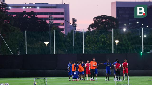 Foto: Mengintip Sesi Latihan Saint Kitts and Nevis Jelang Lawan Timnas Indonesia di FIFA Series 2026