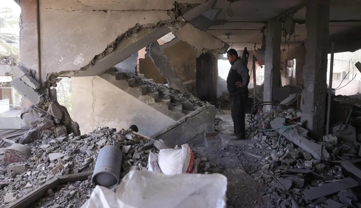 Militer Israel terus melancarkan serangan udara besar-besaran ke Gaza sejak 18 Maret 2025. (BASHAR TALEB/AFP)