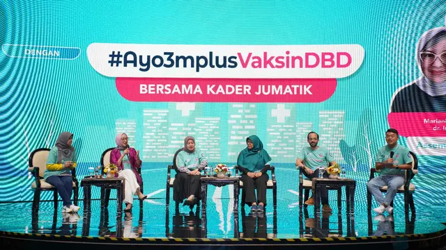 Langkah Bersama Cegah DBD dengan #Ayo3mplusVaksinDBD bersama Kader Jumantik (Dokumentasi : Istimewa)