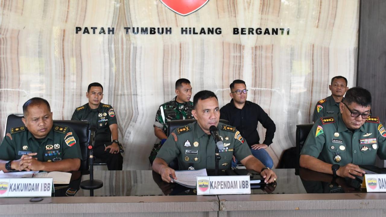 Kodam Bukit Barisan Gandeng Polda Sumut Tangani Kasus Dugaan Zina Anggota TNI