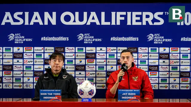 Foto: Persiapan Terakhir Timnas Indonesia Jelang Laga Berat Melawan Jepang di Kualifikasi Piala Dunia 2026