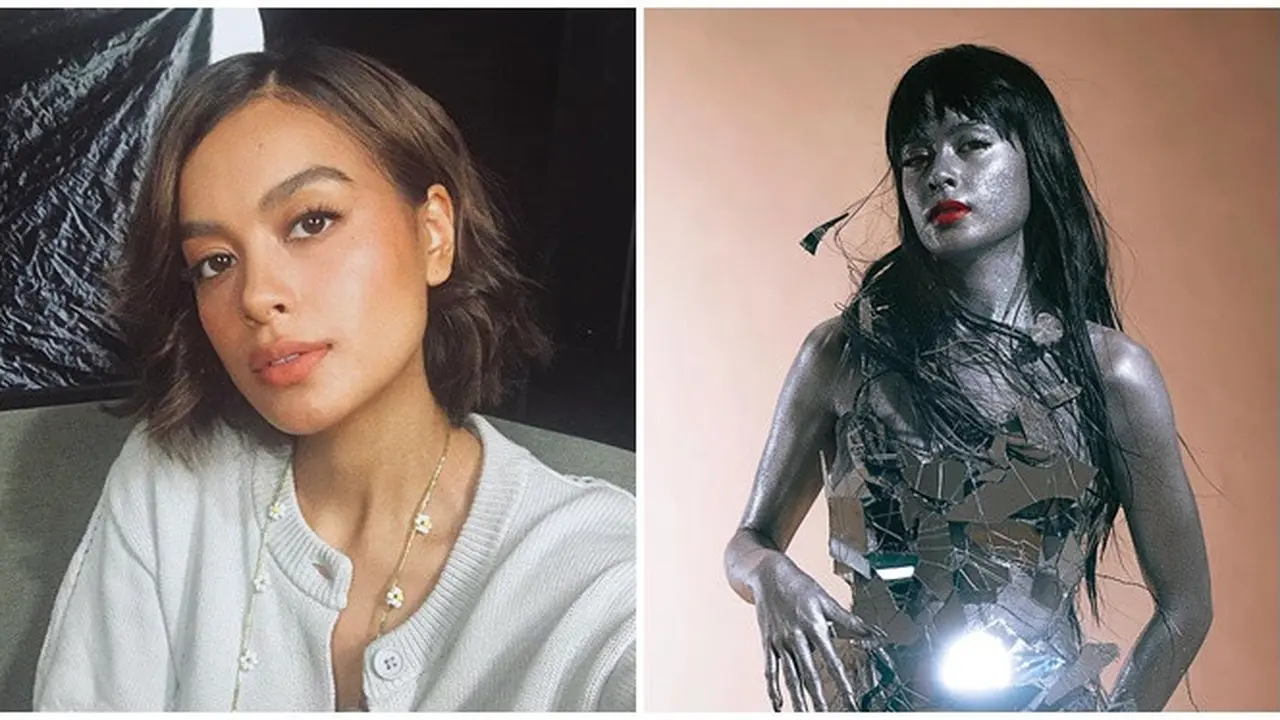 6 Gaya Pemotretan Terbaru Eva Celia Bernuansa Futuristik, Bikin Pangling