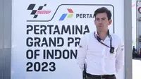 Chief Sporting Officer Carlos Ezpeleta di Pertamina Mandalika International Circuit.