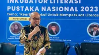 Lahir di Wonogiri, Jawa Tengah, dan saat ini tinggal di Jakarta, Edi telah mengabdikan hidupnya untuk memajukan literasi di Indonesia. (Liputan6.com/ Huyogo Simbolon)