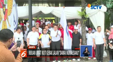 Acara dibuka langsung oleh Menteri Agama Lukman Hakim Saifuddin di depan Gedung Kementerian Agama.