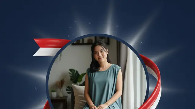 Desain Twibbon Hari Pahlawan (foto dan desain twibbon dibuat dengan prompt AI terpisah di Gemini AI)