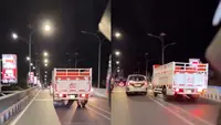 Truk Koperasi Merah Putih Diduga Ngebut dan Ugal-ugalan di Lampung