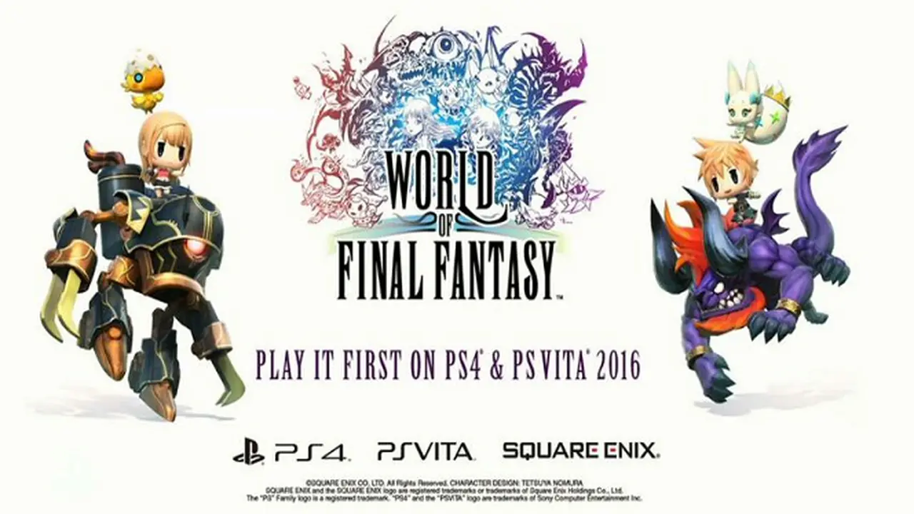 Intip Bocoran Gameplay World of Final Fantasy Disini