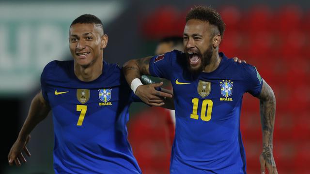 FOTO: Brasil masih Sempurna usai Taklukkan Paraguay 2-0 dalam Laga Kualifikasi Piala Dunia 2022