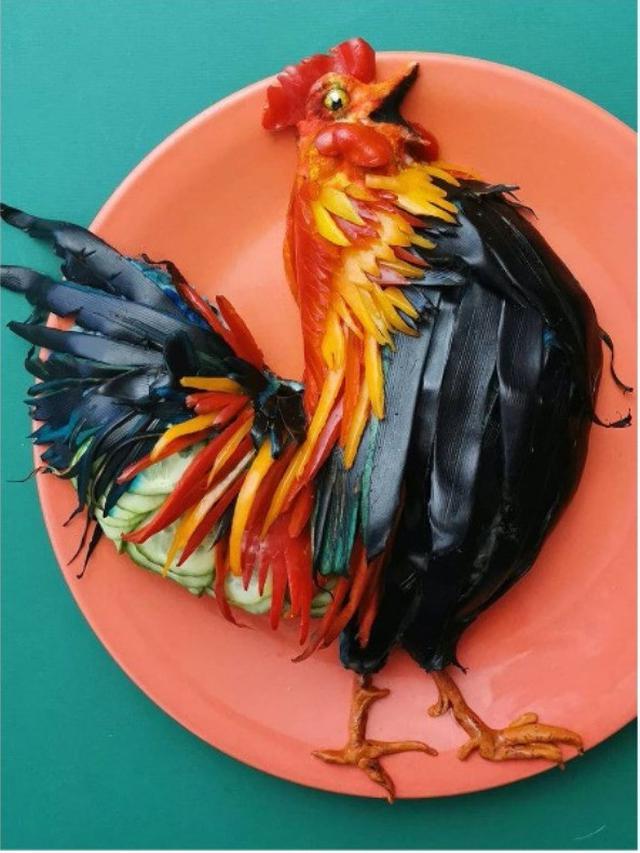 Potret Hidangan Bentuk Karakter Terkenal Ini Unik, Detailnya Seperti Bukan Makanan