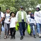 Ketua Umum Partai Kebangkitan Bangsa (PKB) Abdul Muhaimin Iskandar bersama DPP Perempuan Bangsa mengajak 1000 anak Yatim Piatu dari sejumlah daerah di Jabodetabek berwisata ke Taman Impian Jaya Ancol, Jakarta, Sabtu (29/7). (Dok. Istimewa)