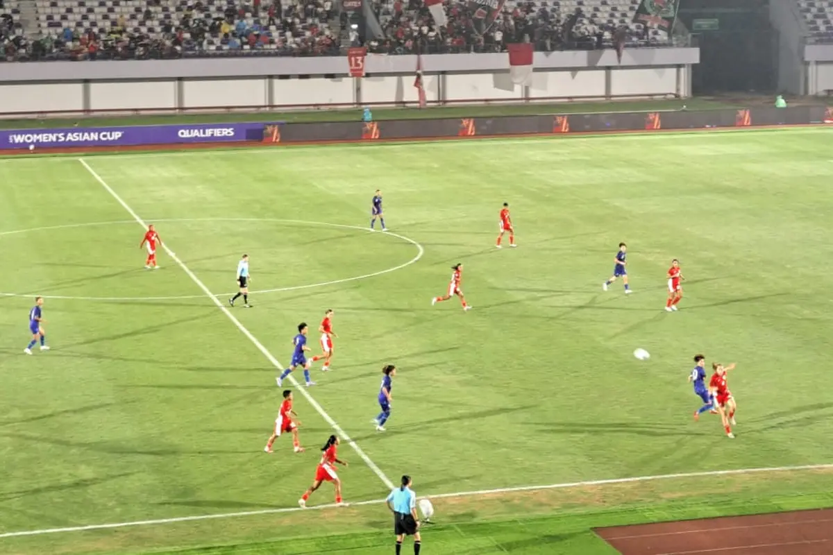 Timnas putri Indonesia vs Chinese Taipei