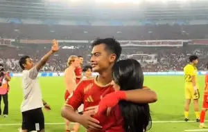 Inka Andestha Dampingi Pratama Arhan di Laga Persija vs Persib