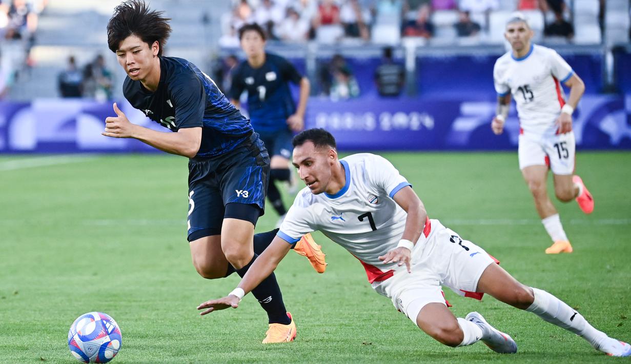 Meski belum jadi pilihan utama, Kota Takai selalu dipanggil pelatih Hajime Moriyasu ke Timnas
Jepang dalam beberapa laga terakhir jika tak mengalami cedera. (AFP/Christophe Archambault)