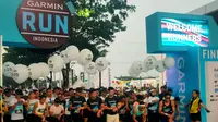 Sebanyak 5 ribu pelari memeriahkan Garmin Run Asia Series 2023 yang digelar di di Uptown Park Summarecon Mall Serpong (SMS), Tangerang, Minggu (24/9/2023) pagi WIB. (dok. Garmin)