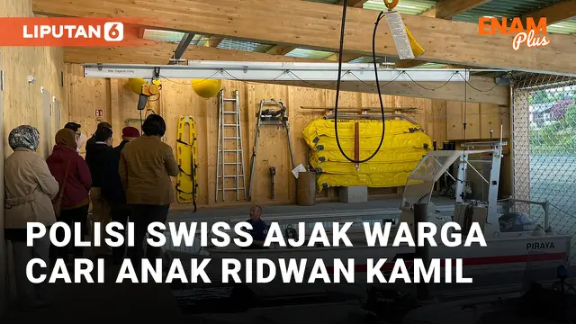 Warga Swiss Diajak Membantu Pencarian Anak Ridwan Kamil