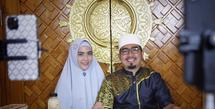 April Jasmine dan Ustaz Solmed (Instagram/apriljasmine85)
