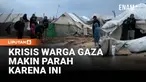 Hujan deras memperburuk kondisi pengungsi di Gaza. Tenda roboh, genangan air dan limbah mengancam kesehatan warga di tengah krisis kemanusiaan yang belum berakhir.