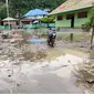 Salah satu lokasi terdampak banjir di Desa Sondoang, Kecamatan Kalukku, Mamuju (Liputan6.com/Istimewa)