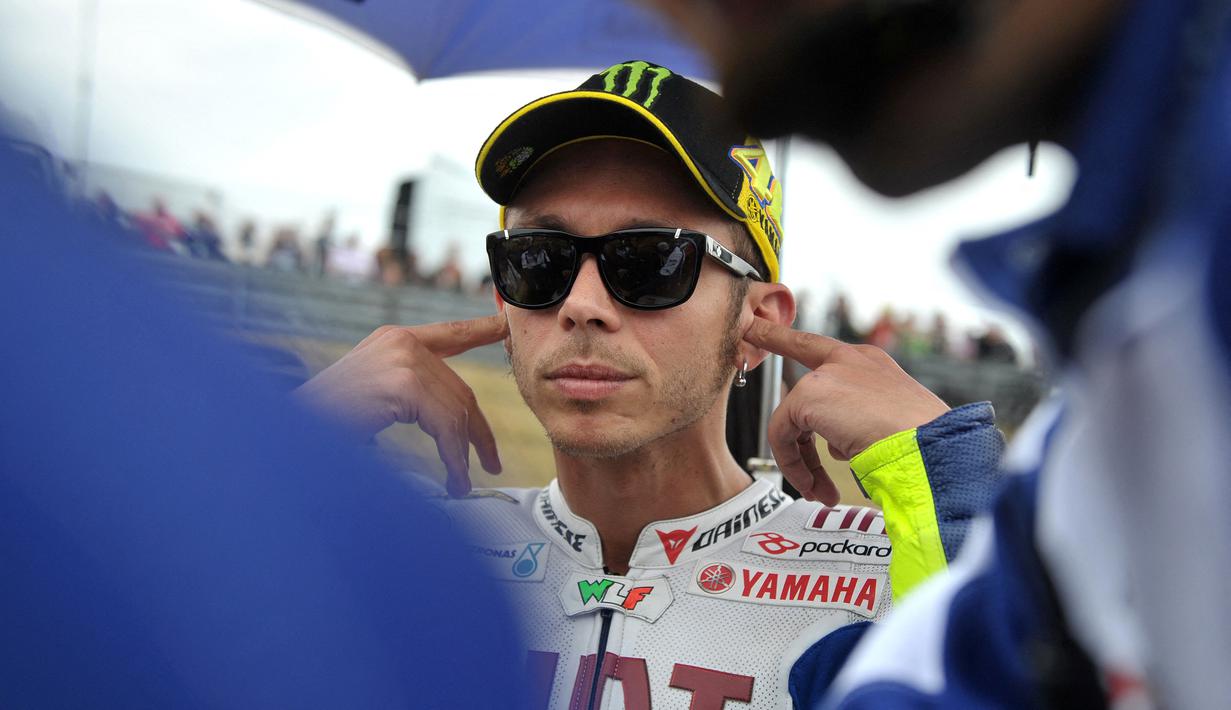 Kemenangan terakhir Yamaha di Sirkuit Sachsenring terjadi pada musim 2009 silam melalui Valentino Rossi. (AFP/Johannes Eisele)