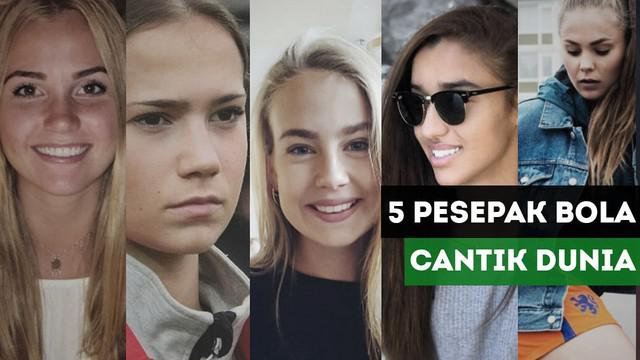 Berita video ini dia 5 pesepak bola cantik yang bisa membuat para lelaki jatuh hati. Tak hanya cantik, mereka juga punya skill mengesankan.