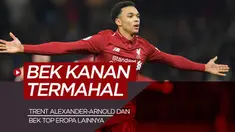 Berita motion grafis 5 bek kanan termahal di dunia, pemain Liverpool di posisi pertama.