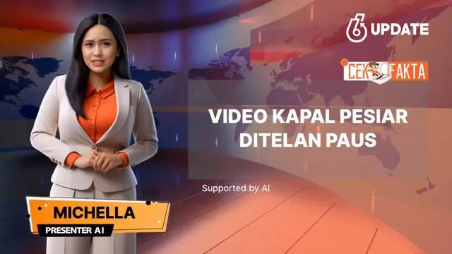 Hoaks Video Kapal Pesiar Ditelan Paus