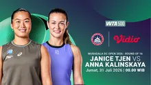 WTA 500: Mubadala DC Open 2026 di Vidio. (doc. vidio)
