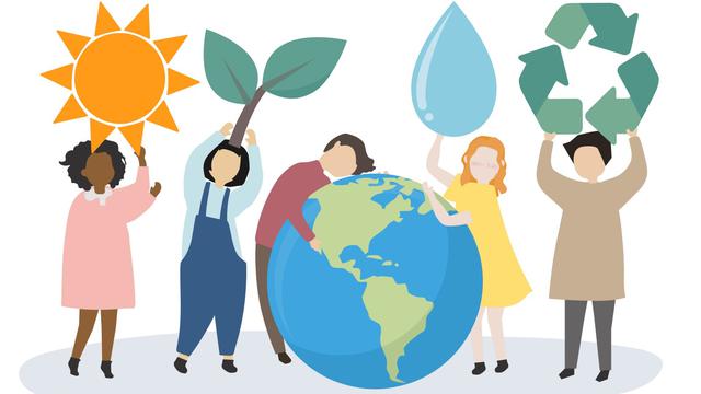 Ilustrasi lingkungan