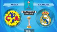 Piala Dunia Antarklub_America Vs Real Madrid (Bola.com/Adreanus Titus)