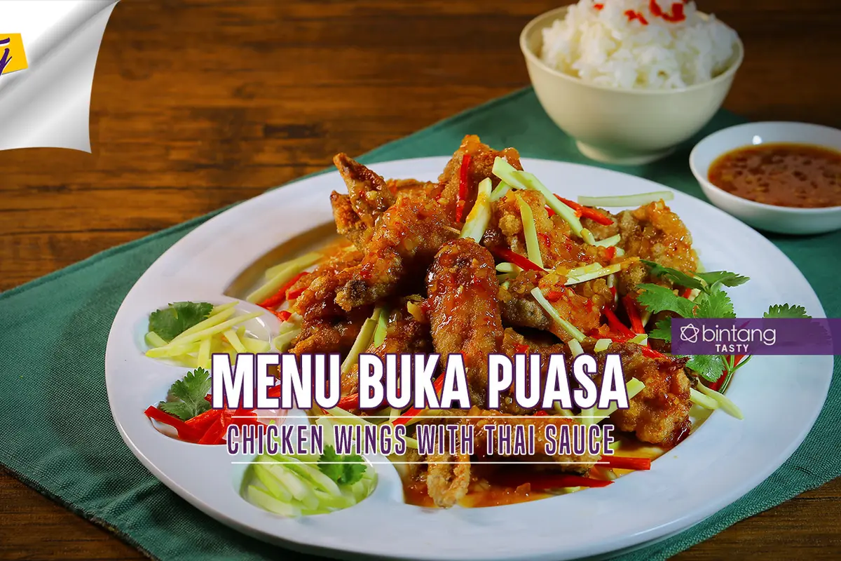 [Bintang] Menu Buka Puasa: Chicken Wings with Thai Sauce