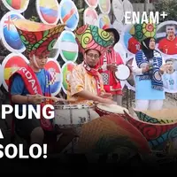 Kampung Piala Dunia Muncul di Solo, 48 Bendera Negara Berkibar Meriah