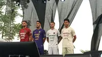 Launching jersey Persita Tangerang menuju BRI Super League 2025/2026. (Hendry Wibowo/Bola.com)