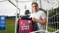 Leicester City merampungkan transfer Danny Ward dari Liverpool. (Twitter/Leicester City.