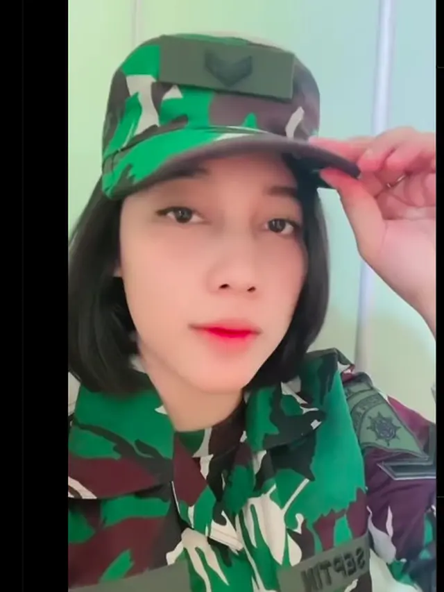 Potret Srikandi TNI AL Serda Septin yang Bikin Warganet Gagal Fokus