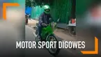 Warganet dihebohkan dengan penampakan motor sport yang digowes di Jalan Sudirman. Namun setelah ditelisik, ternyata motor tersebut adalah sepeda yang dimodif.