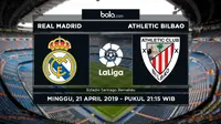 La Liga - Real Madrid Vs Athletic Bilbao (Bola.com/Adreanus Titus)