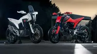 Honda CB125X dan Honda C125M Concept. (Overdrive)